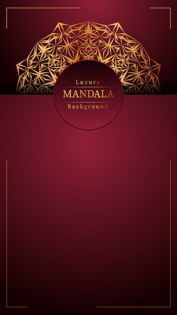 Creative Luxury Mandala Background