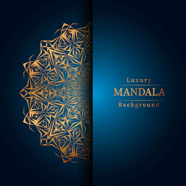 Creative luxury mandala background