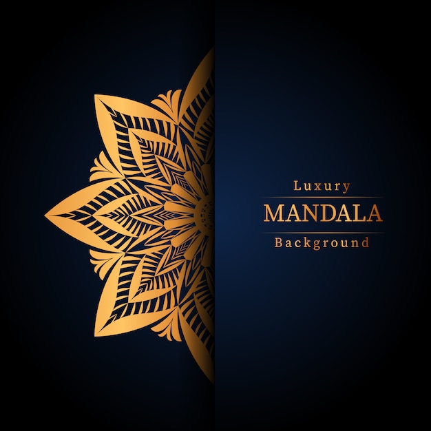 Creative luxury mandala background