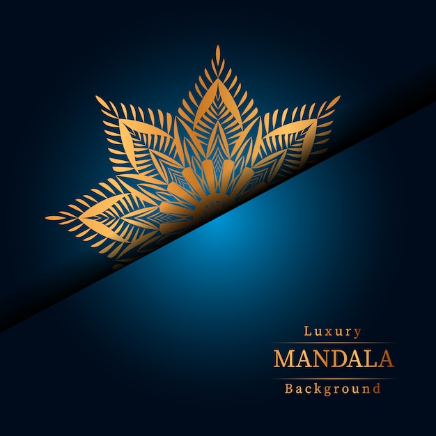 Creative luxury mandala background