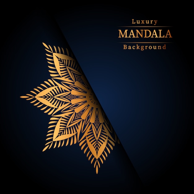 Creative luxury mandala background