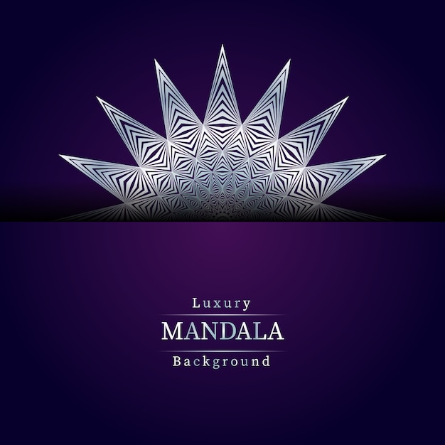 Creative luxury mandala background