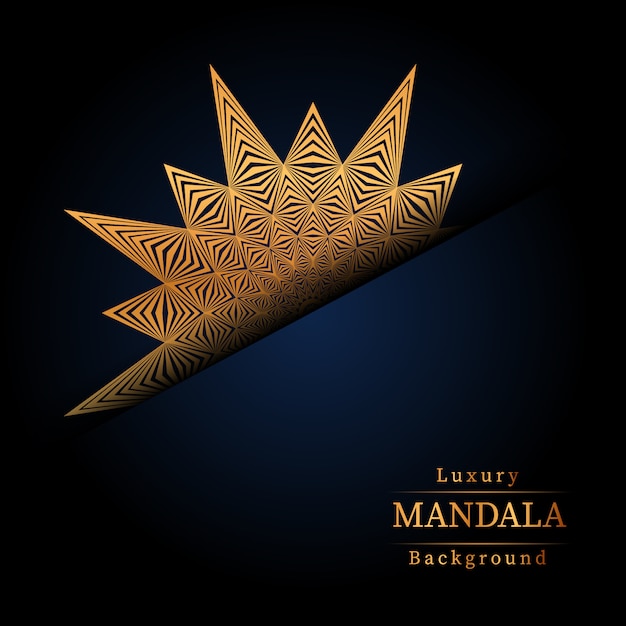 Creative luxury mandala background