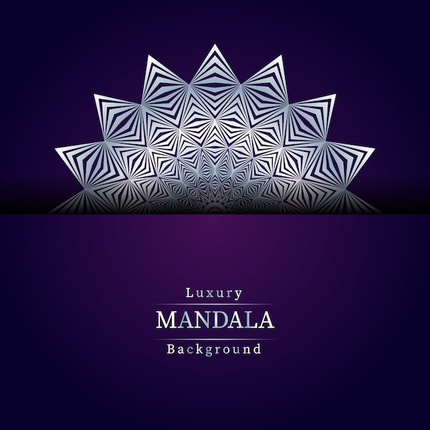 Creative luxury mandala background