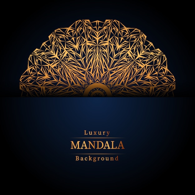 Creative luxury mandala background