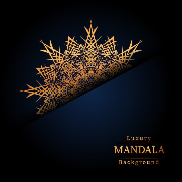 Creative luxury mandala background