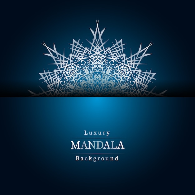 Creative luxury mandala background