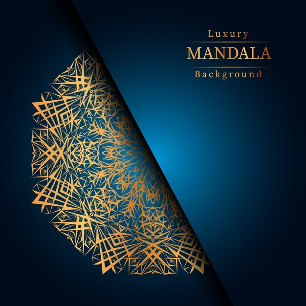 Creative luxury mandala background