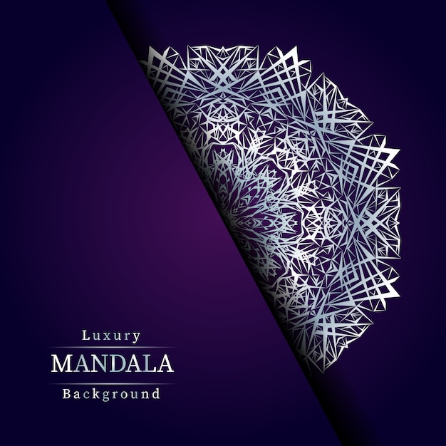 Creative luxury mandala background