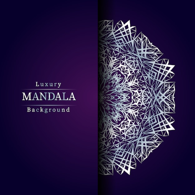 Vector creative luxury mandala background