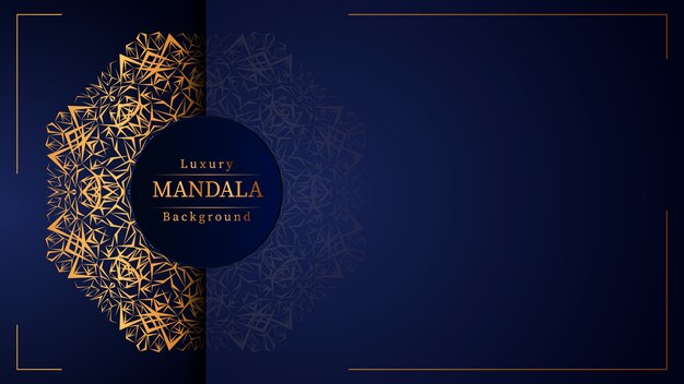 Creative Luxury mandala background