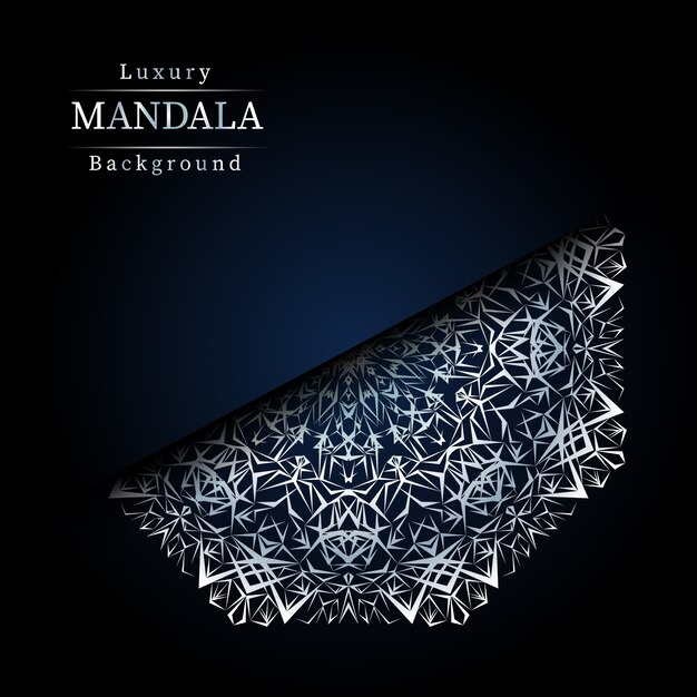 Creative luxury mandala background