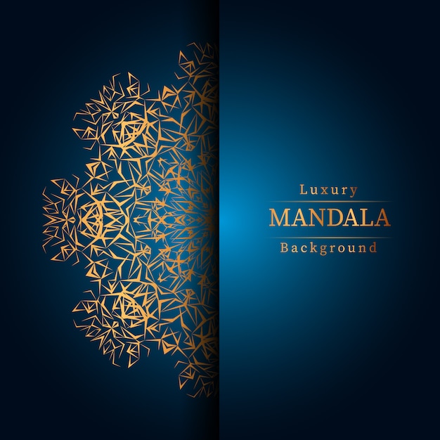 Creative luxury mandala background