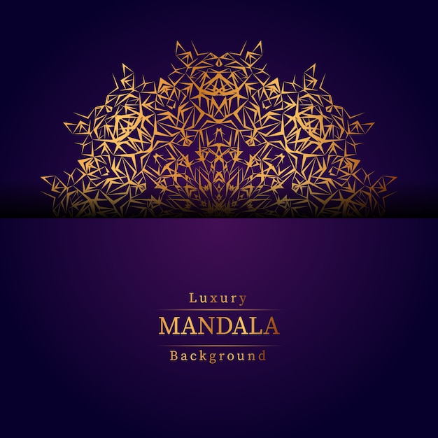 Creative Luxury mandala background