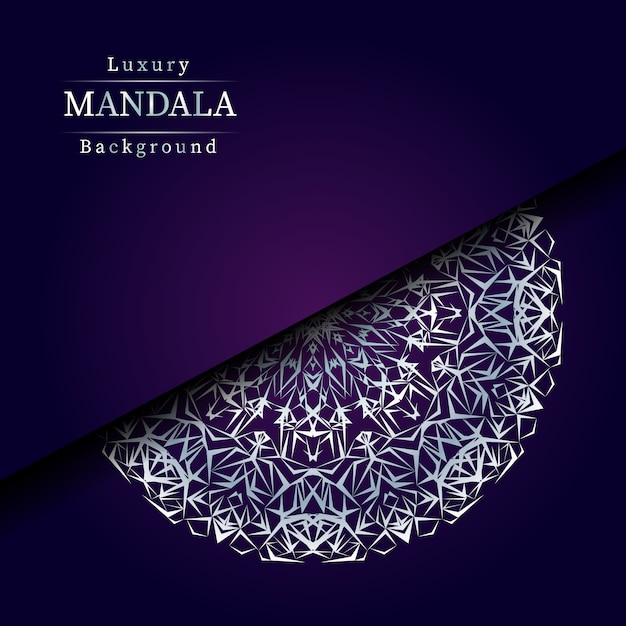 Creative luxury mandala background