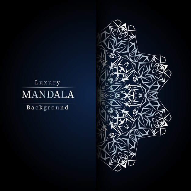 Creative luxury mandala background