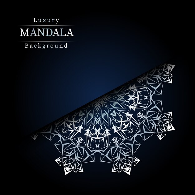 Creative luxury mandala background