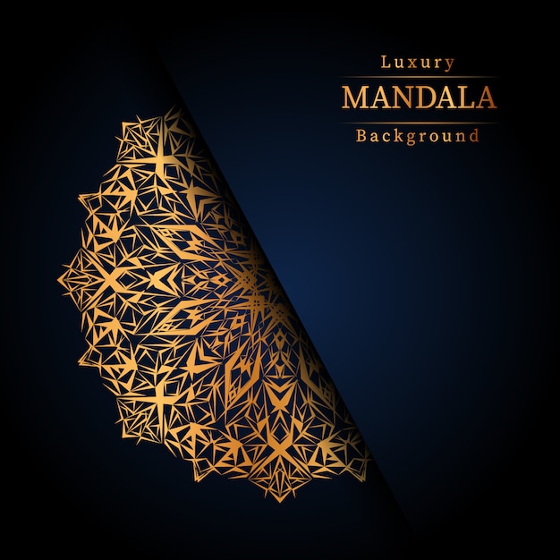 Creative luxury mandala background