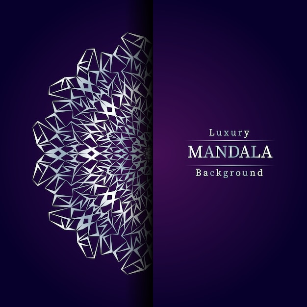 Creative luxury mandala background