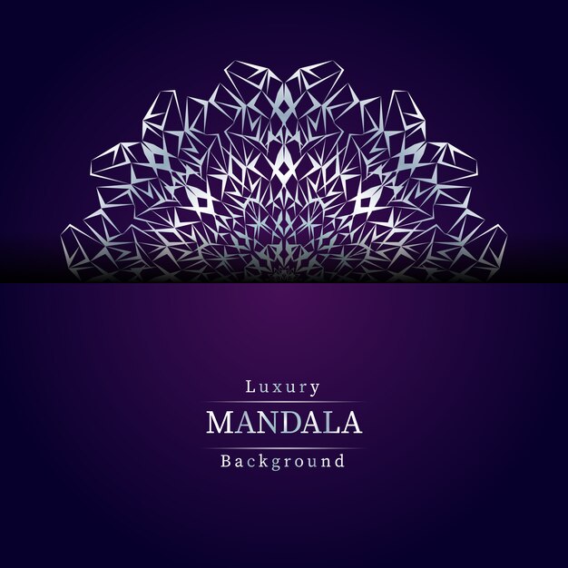 Creative luxury mandala background