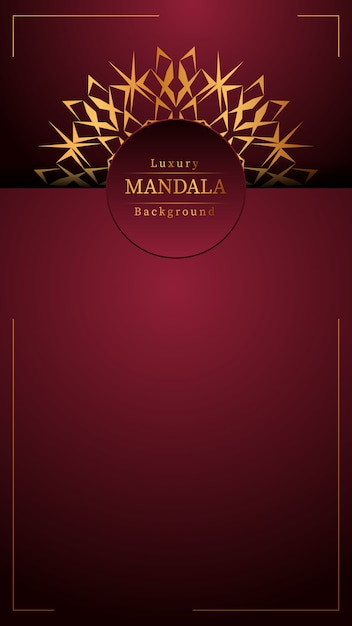 Creative Luxury mandala background