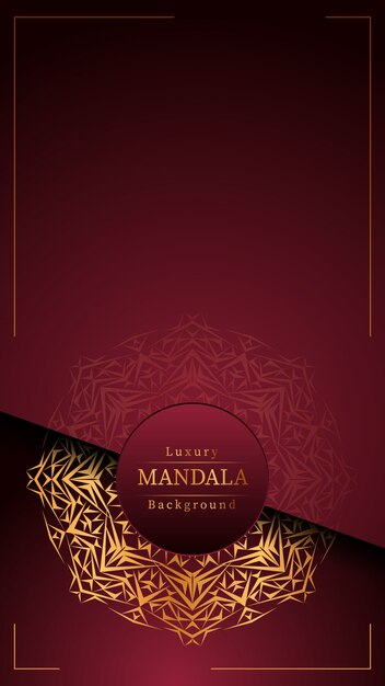 Creative Luxury mandala background