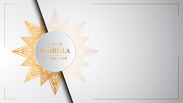 Creative Luxury mandala background