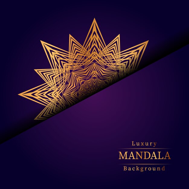 Creative Luxury mandala background