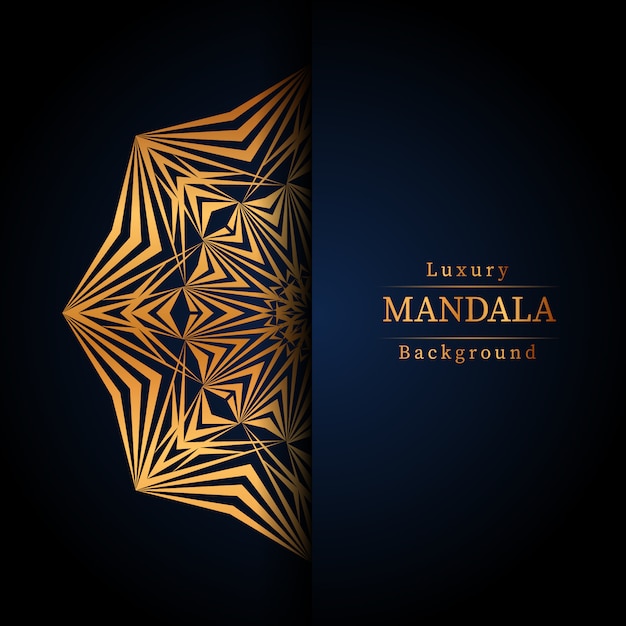 Creative luxury mandala background