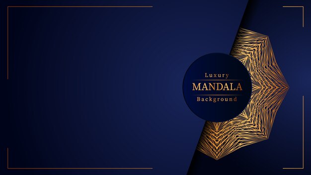 Creative Luxury mandala background