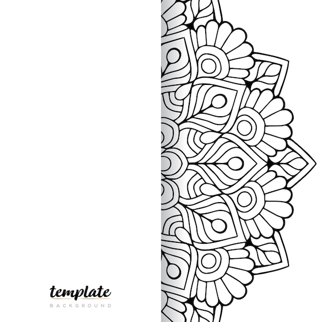 Creative luxury mandala background