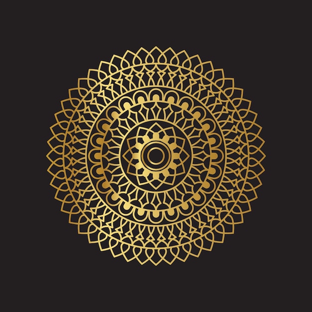 Vector creative luxury mandala background