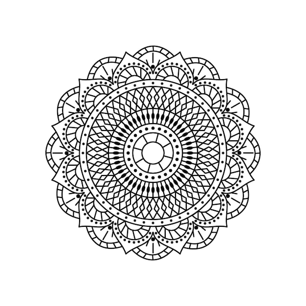 Creative luxury mandala background