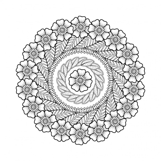 Creative luxury mandala background