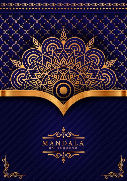 Creative luxury mandala background