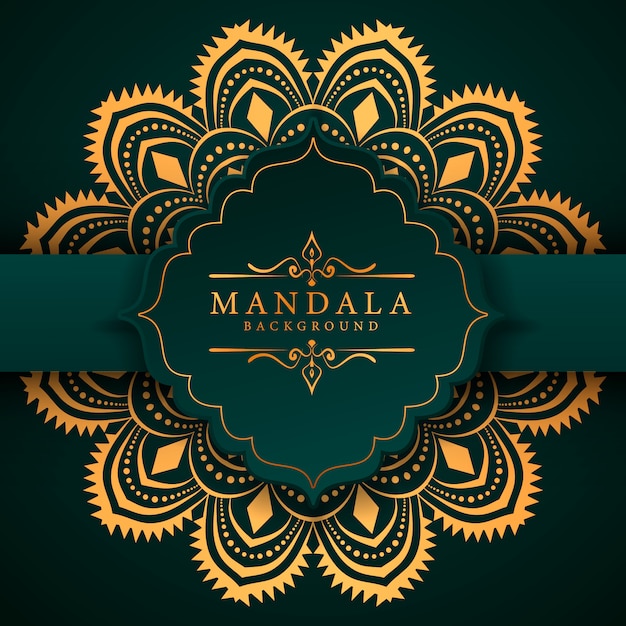 Mandala di lusso creativo