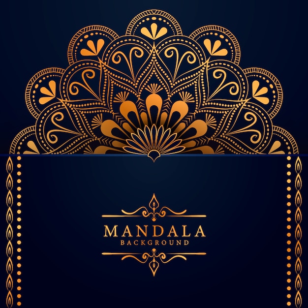 Mandala di lusso creativo