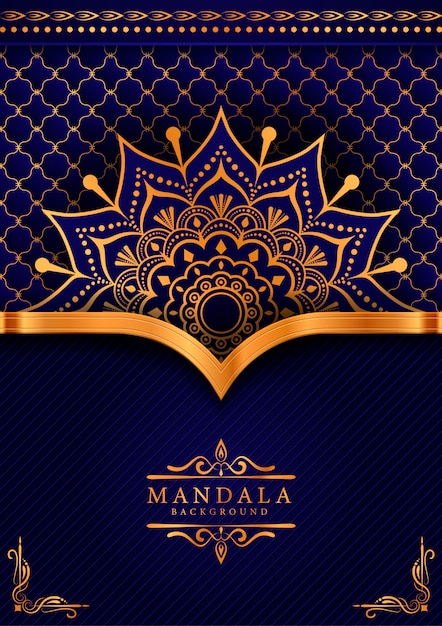 Creative luxury mandala background