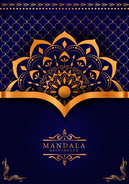 Creative luxury mandala background