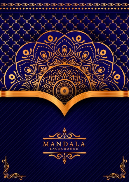 Creative luxury mandala background