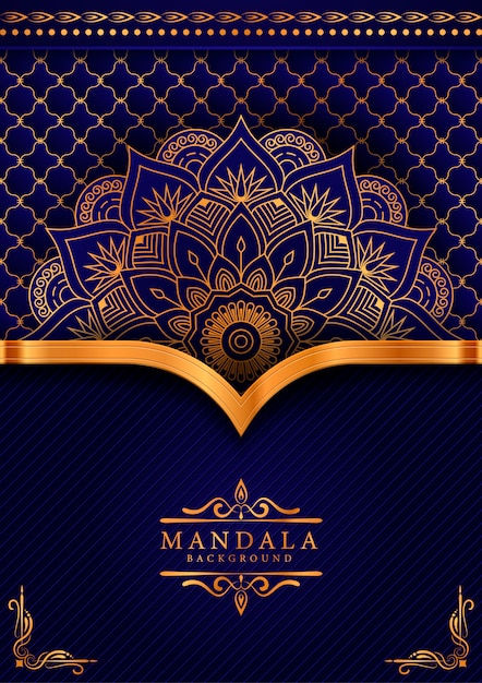 Creative luxury mandala background