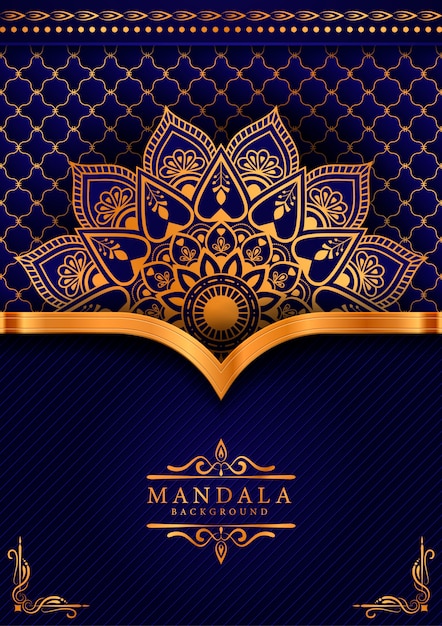 Creative luxury mandala background