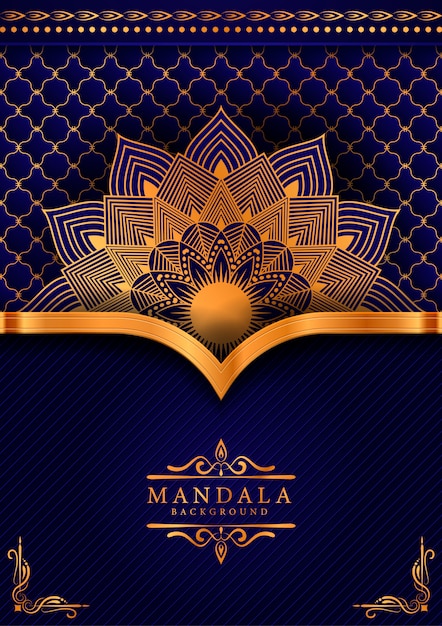 Creative luxury mandala background