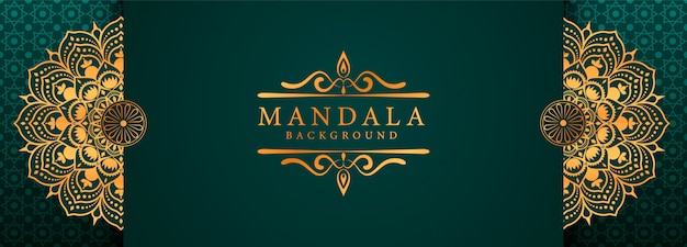 Creative luxury mandala background