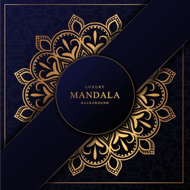 Creative luxury mandala background