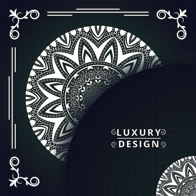 Creative Luxury Mandala Design