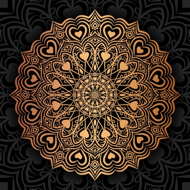 Creative Luxury Mandala illustration