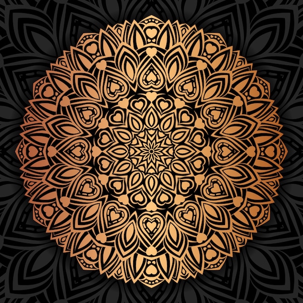 Creative Luxury Mandala illustration