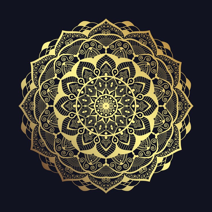 Vector creative luxury mandala illustration