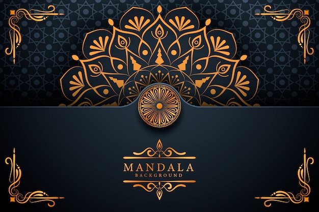 Creative luxury mandala king